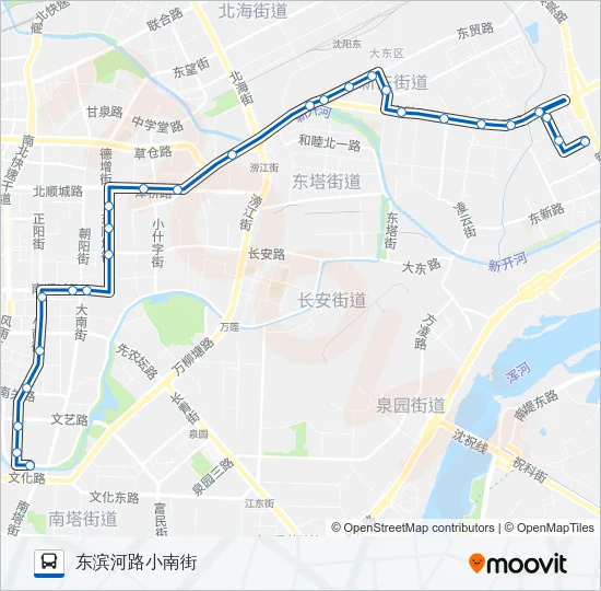 133路 Bus Line Map