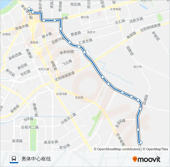 146路 Bus Line Map