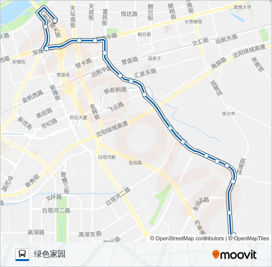 146路 Bus Line Map
