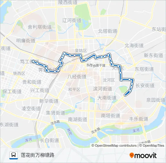 147路 Bus Line Map