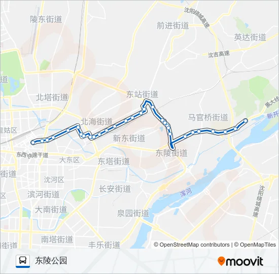 148路 Bus Line Map