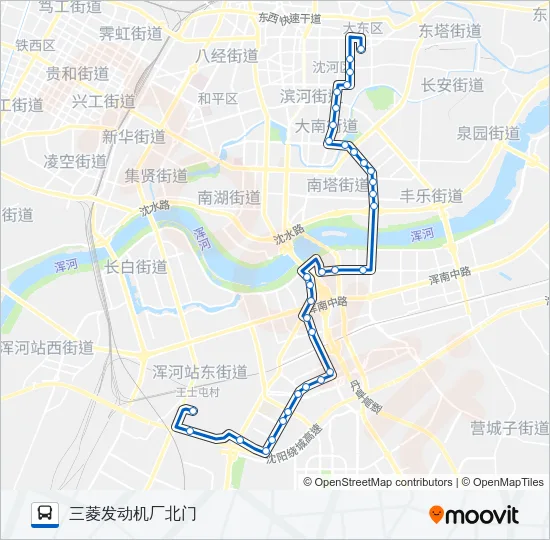 150路 Bus Line Map
