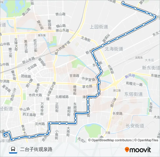 151路 Bus Line Map