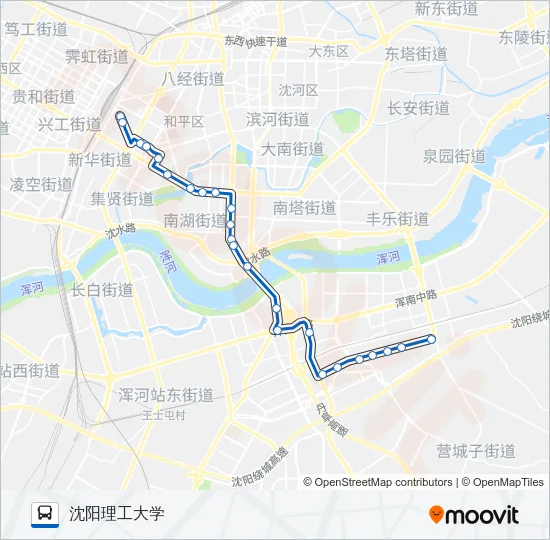 152路 Bus Line Map