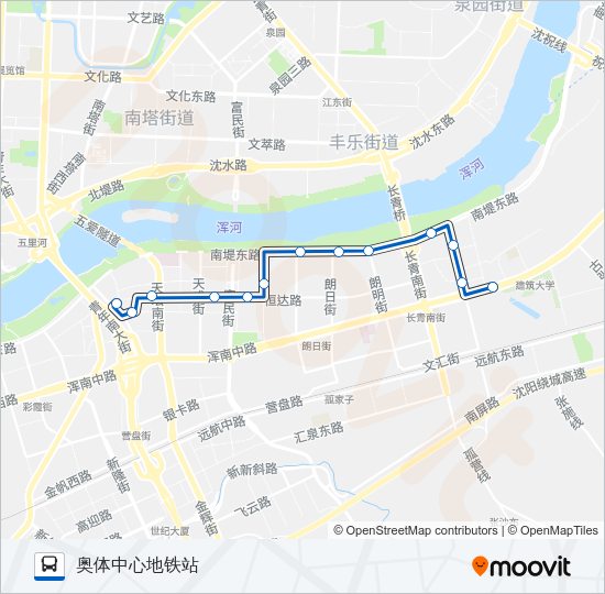 155路 Bus Line Map