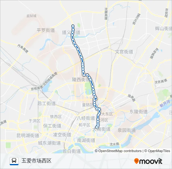 157路 Bus Line Map