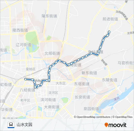 159路 Bus Line Map