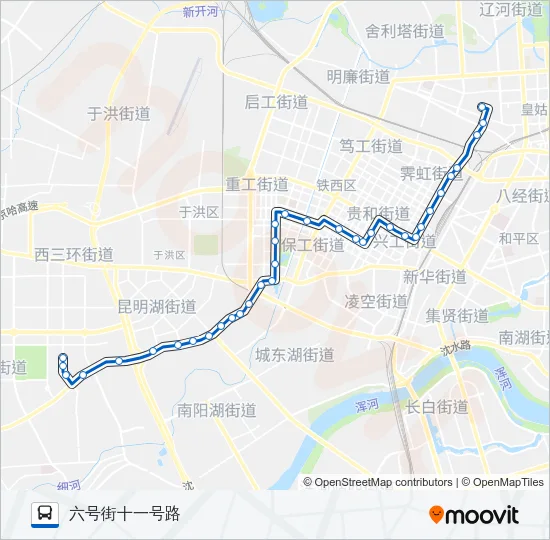 161路 Bus Line Map