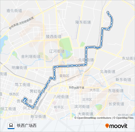 公交162路的线路图