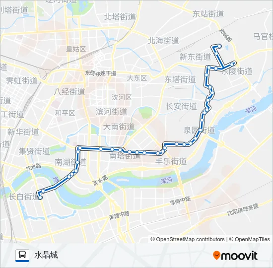 169路 Bus Line Map