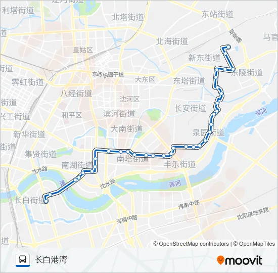 169路 Bus Line Map