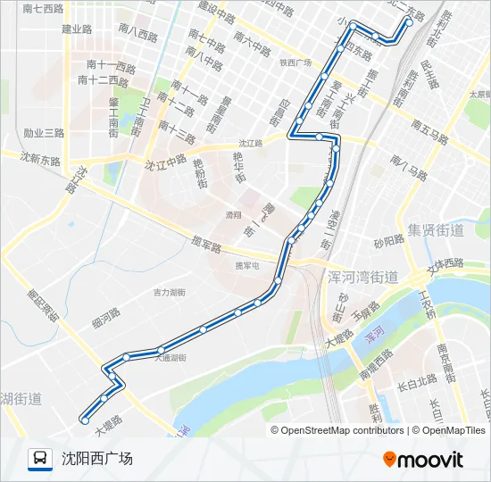 170路 Bus Line Map