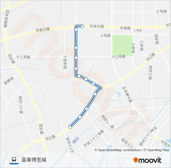 172路 Bus Line Map
