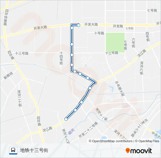 172路 Bus Line Map