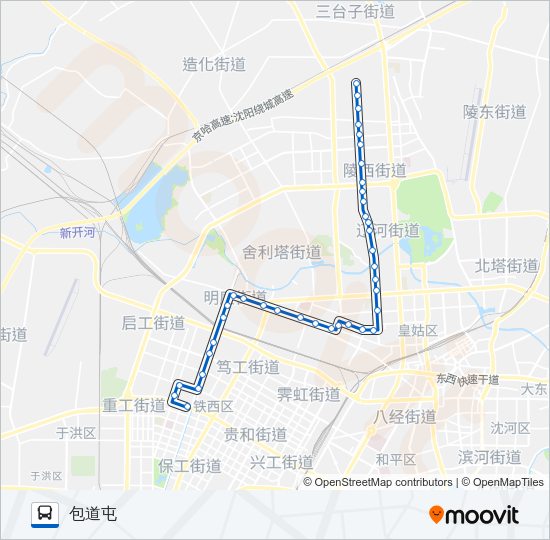 公交175路的线路图