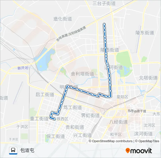 175路 Bus Line Map