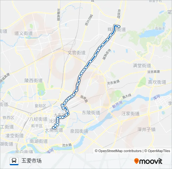 179路 Bus Line Map