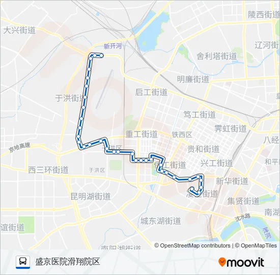 181路 Bus Line Map