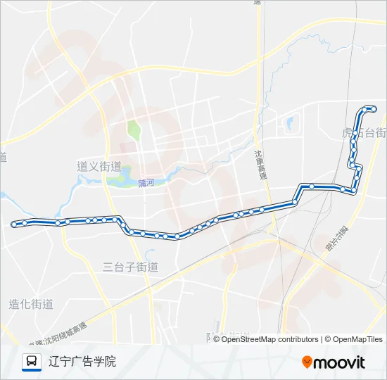 182路 Bus Line Map