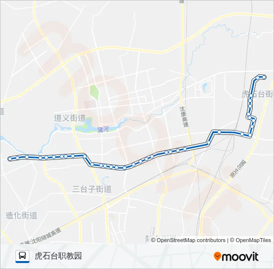 182路 Bus Line Map