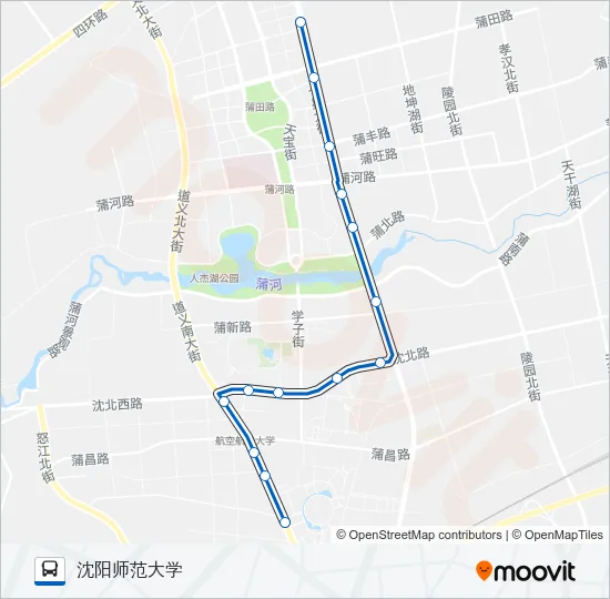 191路 Bus Line Map