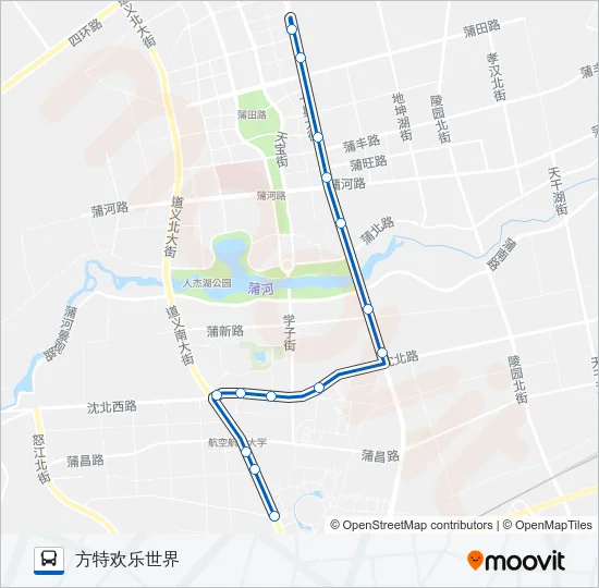 191路 Bus Line Map
