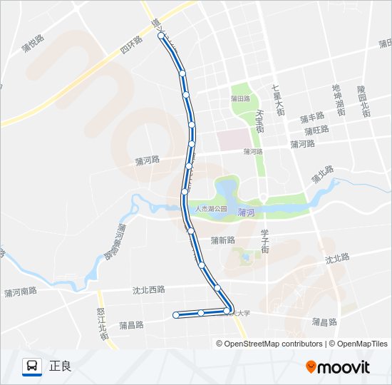 公交193路的线路图