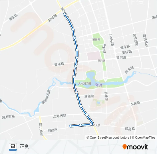 193路 Bus Line Map