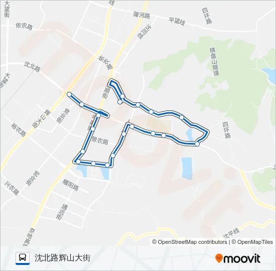 195路 Bus Line Map