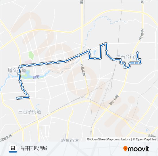 197路 Bus Line Map