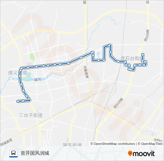 197路 Bus Line Map