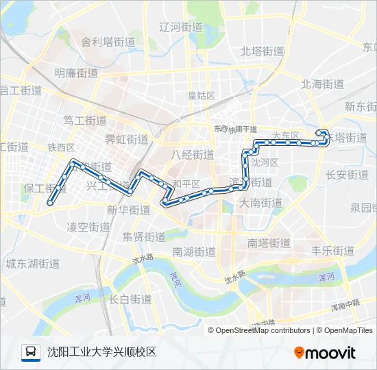 207路 Bus Line Map