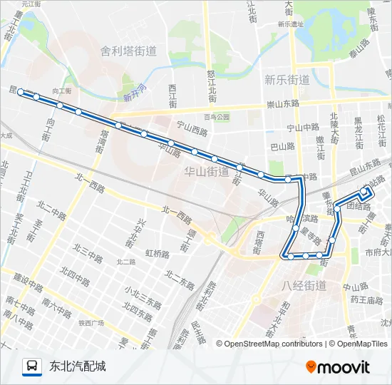 209路 Bus Line Map