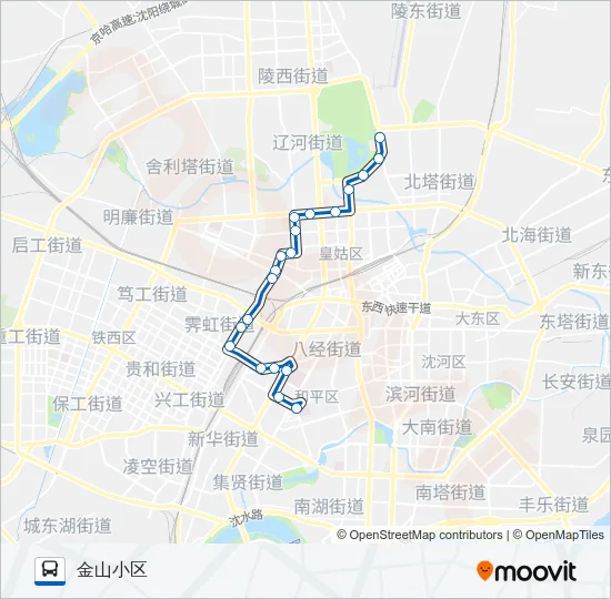 210路 Bus Line Map