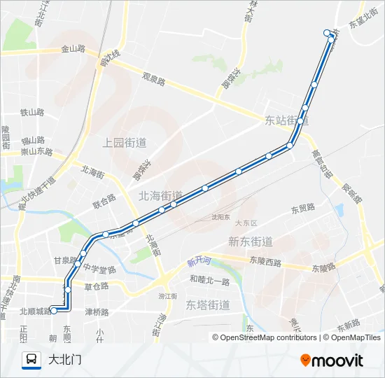 211路 Bus Line Map