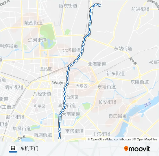 212路 Bus Line Map