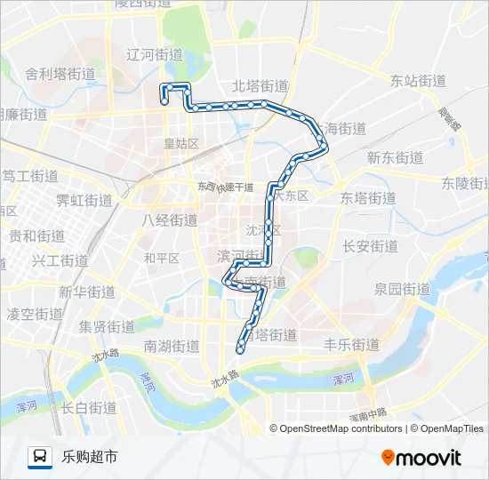 213路 Bus Line Map