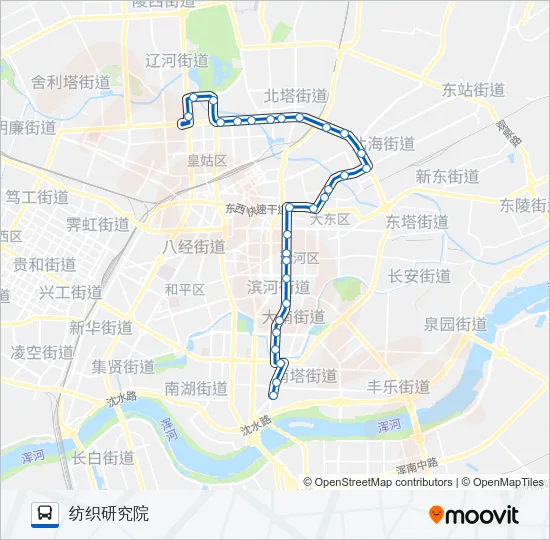 213路 Bus Line Map