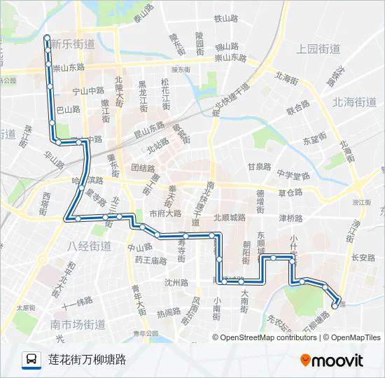 215路 Bus Line Map