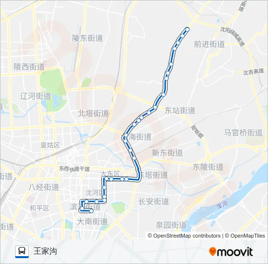 219路 Bus Line Map