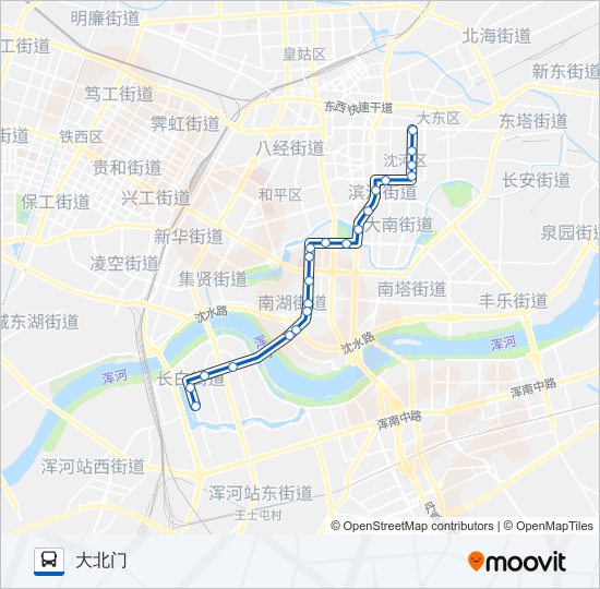 贵阳222路公交车路线图图片
