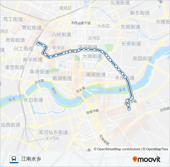 223路 Bus Line Map