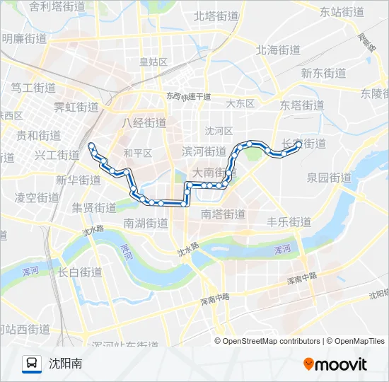 225路 Bus Line Map