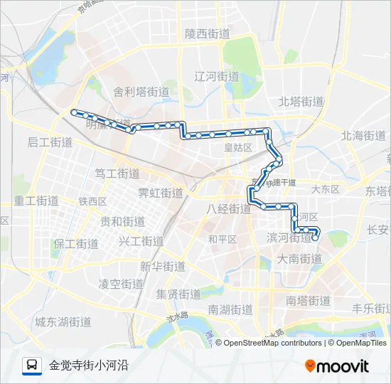 228路 Bus Line Map