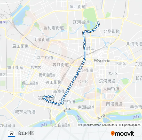 231路 Bus Line Map