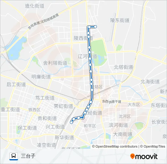 232路 Bus Line Map