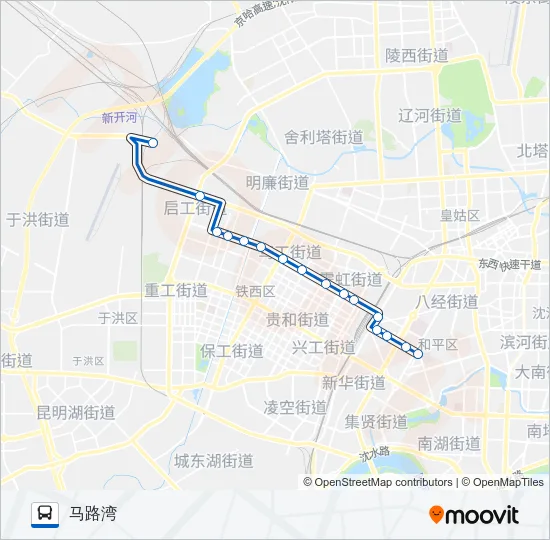 235路 Bus Line Map
