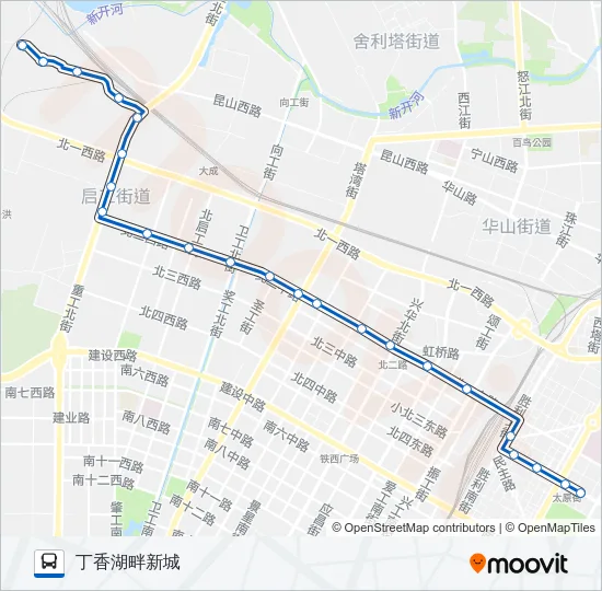 235路 Bus Line Map