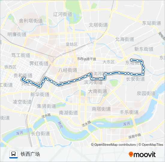 237路 Bus Line Map