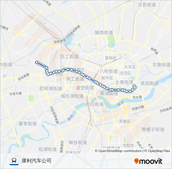 239路 Bus Line Map